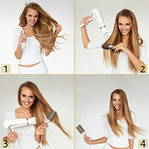 Professional 2-inch Round Hair Brush for Effortless Styling and Blow-Drying - Image 5