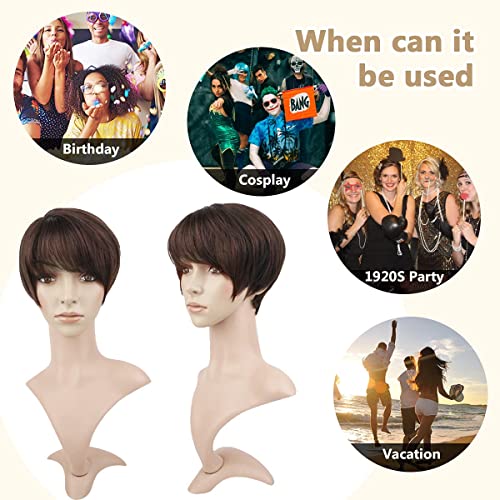 Human Hair Boy Cut Wig for Men - Image 7
