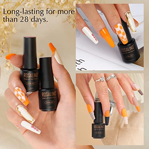 Rosalind 15ml Gel Nail Polish Long-lasting Quick-dry Formula for Beautiful Nails - Image 3
