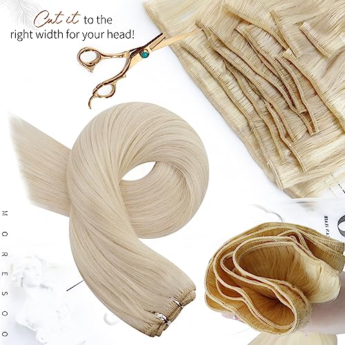 Blonde human hair weave. - Image 4