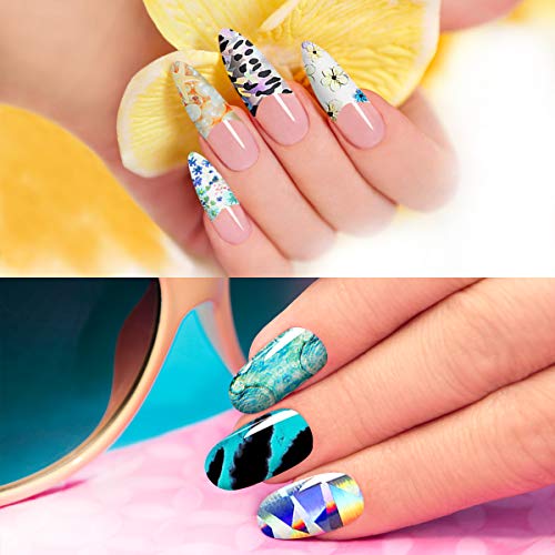 Stylish & Trendy Foil Gel Nail Art Kit for Creative Manicures - Image 5