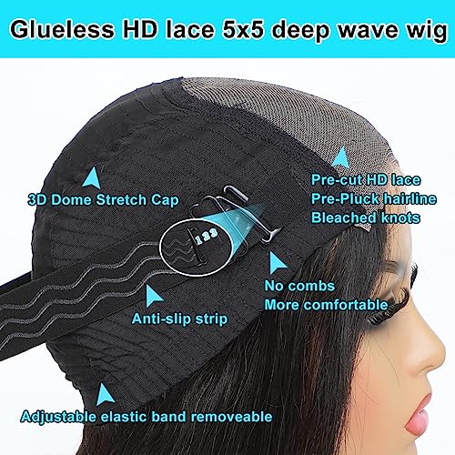 22 Inch Curly Lace Front Human Hair Wig for Women Natural Look and Feel - Image 4