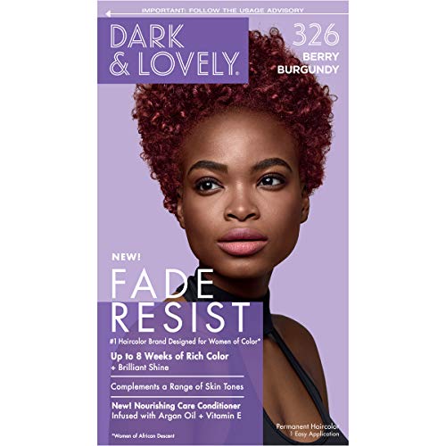 Burgundy Hair Color 4 oz with Argan Oil for Vibrant Shine and Nourishment