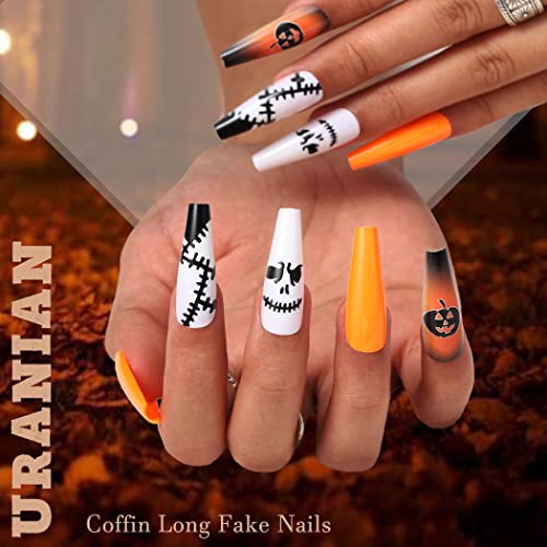 ?Blood Orange Acrylic Nails? - Image 4