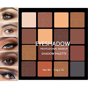 Orange red eyeshadow look tutorial.