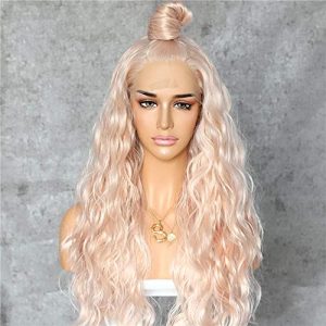 Rose Gold Human Hair Lace Front Wig