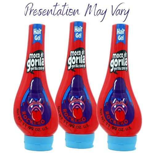 Rock On Styling Gel for Hair 8 oz Flexible Hold Non-Flaking Formula - Image 2