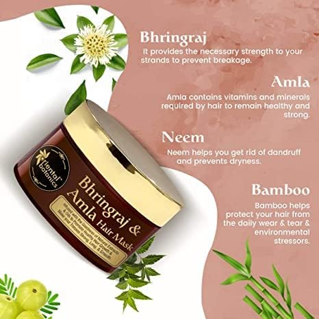 Amla Hair Mask 100g Natural Ingredients for Healthy Hair Growth - Image 4