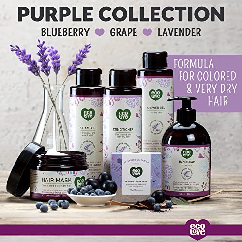 Nourishing Blueberry Infused Hair Conditioner 12 oz for Healthy Strands - Image 5