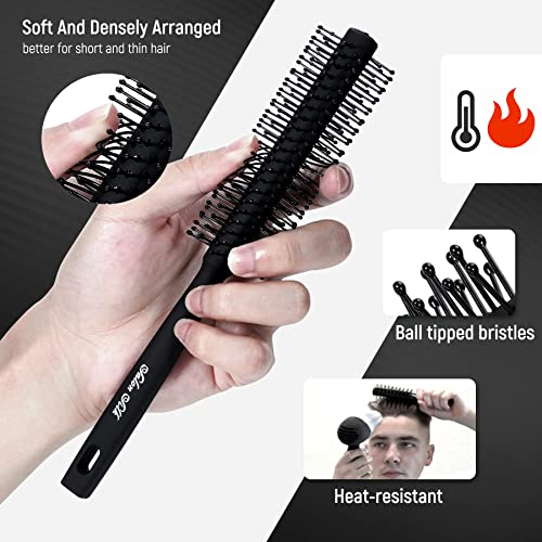 Men's Professional 2.5-Inch Round Hair Styling Brush for Maximum Volume - Image 3