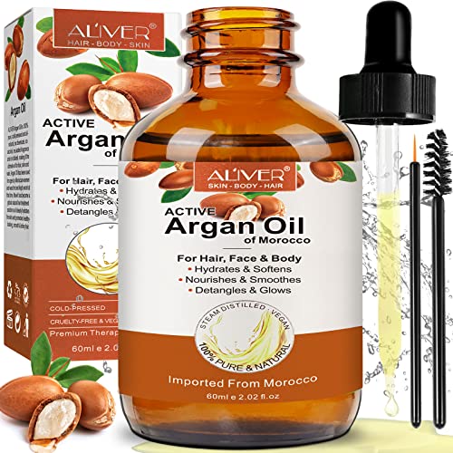 Feryal 4 oz Argan Oil Hair and Scalp Treatment for Nourished Healthy Hair