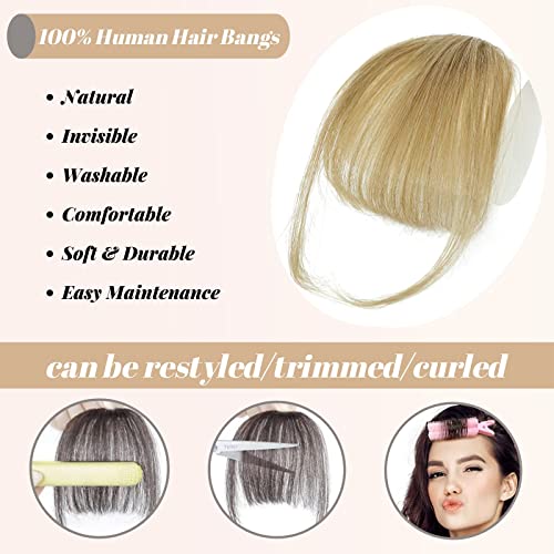 Clip-On Human Hair Bangs - Image 2