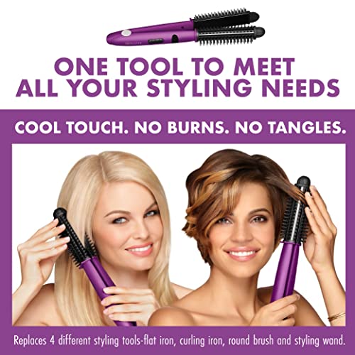 1.75 Inch Ceramic Rotating Hair Brush for Effortless Styling and Smooth Shine - Image 2