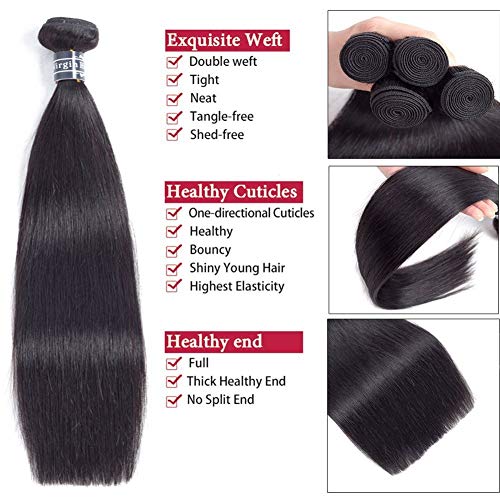 10 Inch 100% Remy Human Hair Extensions Natural Look Soft Feel - Image 3