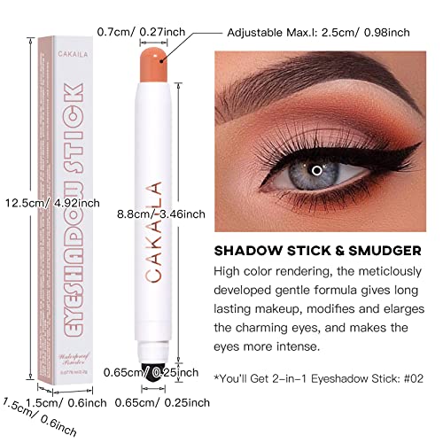 Orange eyeshadow for dark circles. - Image 2