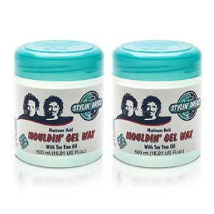 Nourishing Tea Tree Oil Hair Gel 8 oz for All Hair Types with Natural Hold and Shine