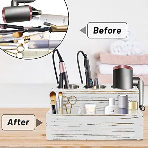 Hair tool organizer for blow dryer and straightener. - Image 4