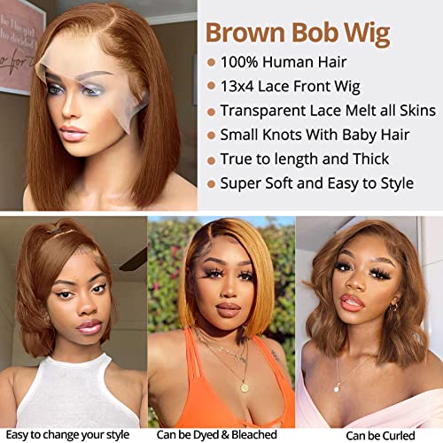 Short Black Bob Human Hair Wig for Women - 100% Natural Look, Adjustable Fit - Image 2