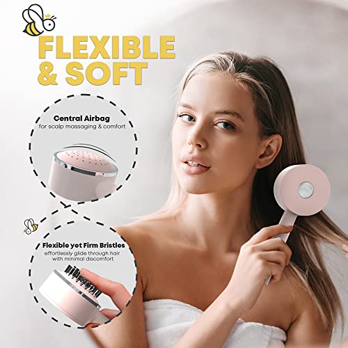 ASMR Eating Sounds Relaxation Hair Brush for Stress Relief - Image 3