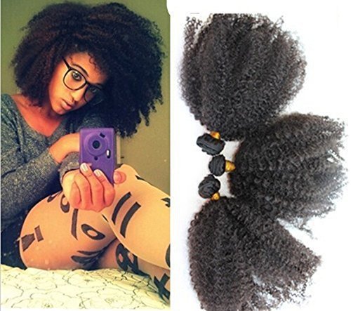 ?Kinky Afro Human Hair Bundle?