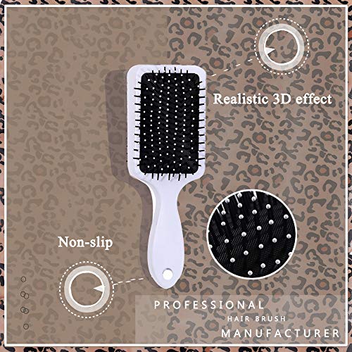 Eco-Friendly Natural Bristle Hair Brush for Sustainable Hair Care and Styling - Image 3