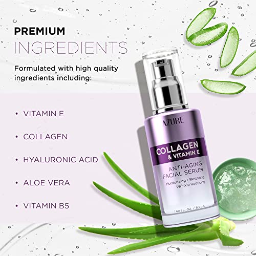 Azure Anti-Aging Eye Serum with Collagen and Vitamin C 30ml for Youthful, Radiant Skin - Image 2