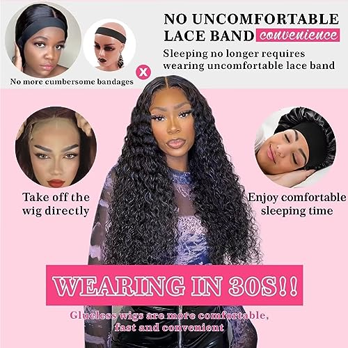 ?Curly Blend Human Hair Wig? - Image 2