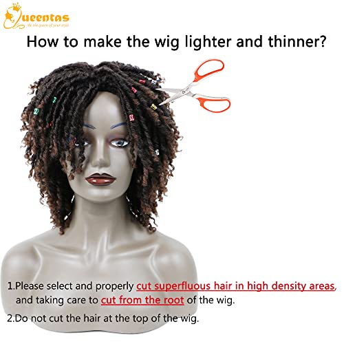 Natural Look 22 Inch Human Hair Dreadlock Wig Full-Head Style For Women - Image 5