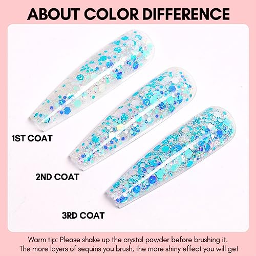 DIY Baking Soda Acrylic Nails - Image 4