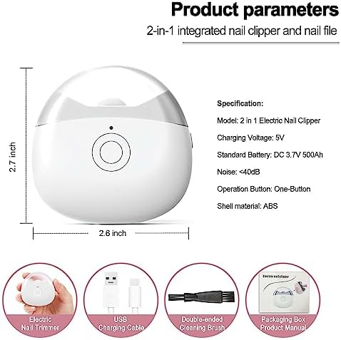 Automatic Electric Nail Trimmer for Easy Grooming and Perfectly Shaped Nails - Image 6