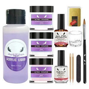 Acrylic Nail Strengthener Kit for Healthy, Resilient Natural Nails Prevent Breakage