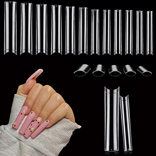 Tapered Square Acrylic Nail Design