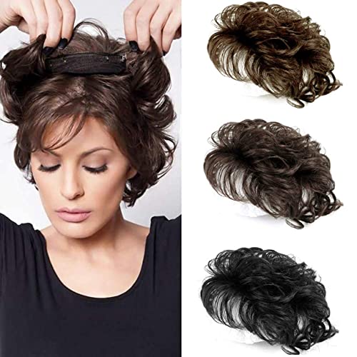 Curly Human Hair Topper ? Short Version