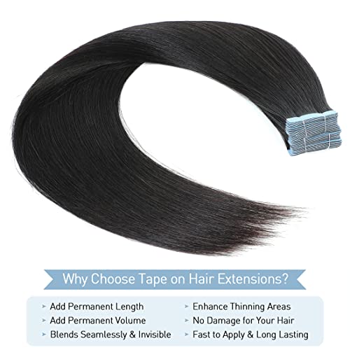 Wavy Tape-In Human Hair Extensions - Image 5