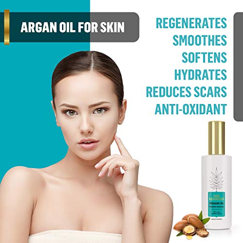Nourishing Argan Oil for Hair Regrowth 4 oz Bottle Hydrating Formula - Image 5