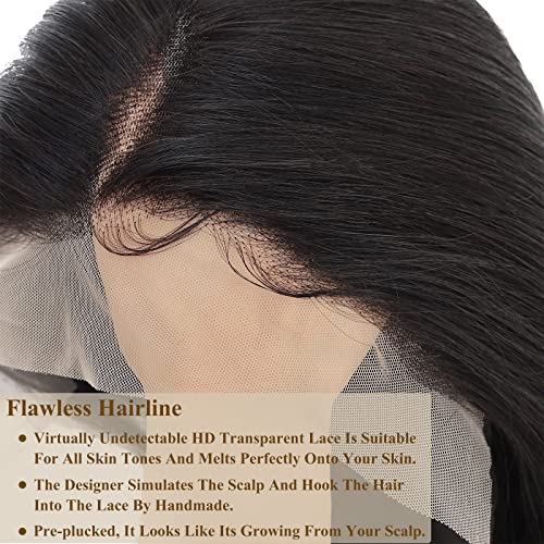 Black Human Hair Bob Wig - Image 4