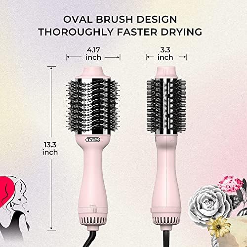 2-in-1 Flat Hair Brush Dryer for Effortless Styling and Quick Drying 13 Words - Image 6