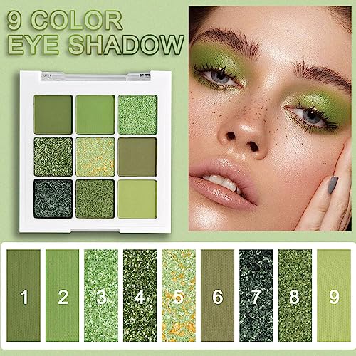 12 Shade Blue-Green Eyeshadow Palette for Stunning Everyday and Evening Makeup - Image 3
