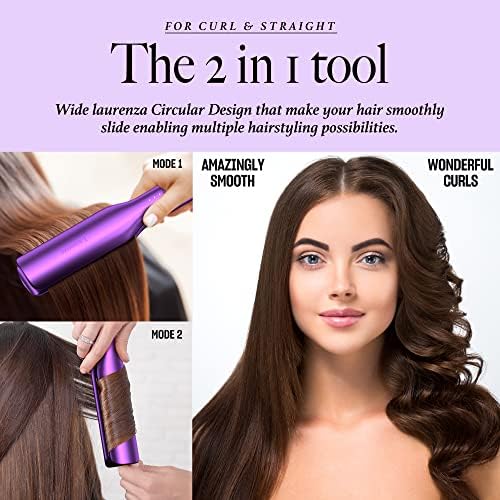 Professional Flat Iron and Blow Dryer Combo Set, Adjustable Heat Settings, For All Hair Types - Image 5