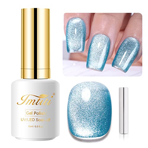 Sky Blue Gel Nail Polish Set - 6 Vibrant, Long-Lasting Shades for Salon-Perfect Nails