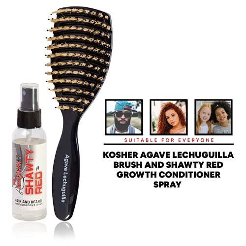 Cruelty-Free Vegan Hair Brush for All Hair Types - Eco-Friendly Design - Image 3