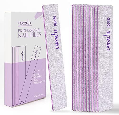 Acrylic Nail File Kit for Safe and Easy Home Use 100/180 Grit - Image 7