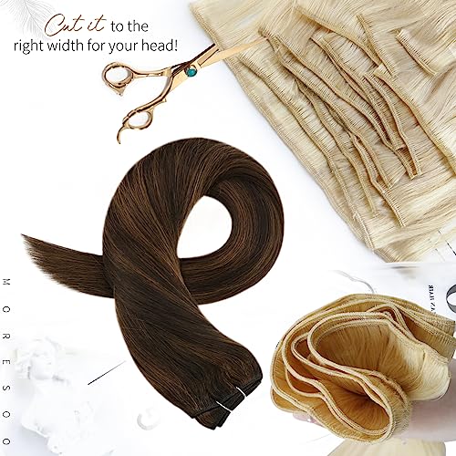 Premium 18-inch Straight Clip-In Human Hair Extensions for Effortless Styling - Image 4