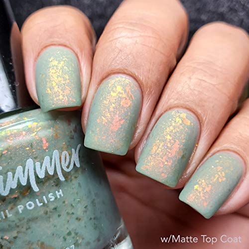Flakie Nail Polish with Shimmering Color-Changing Effects 15ml Bottle - Image 8