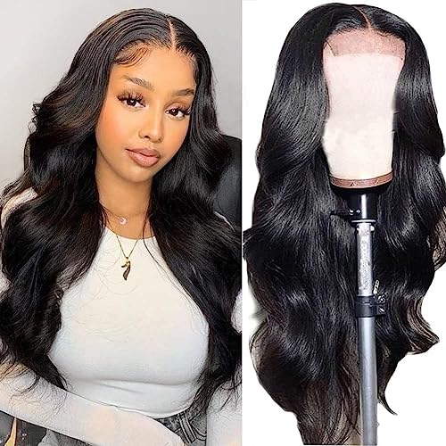 Human hair wig available at beauty supply store.