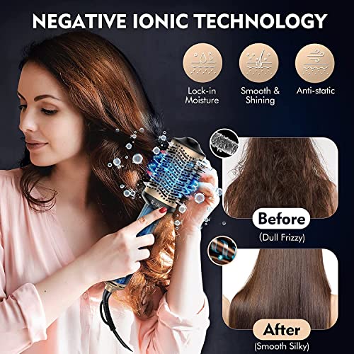 1.5 Inch Hot Air Brush for Effortless Blowouts and Salon Smooth Hair - Image 3