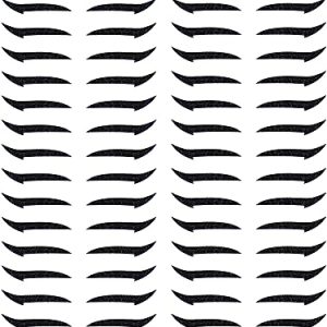 Black Eyeliner Stickers for Quick and Simple Makeup Application - 20 Stickers Pack
