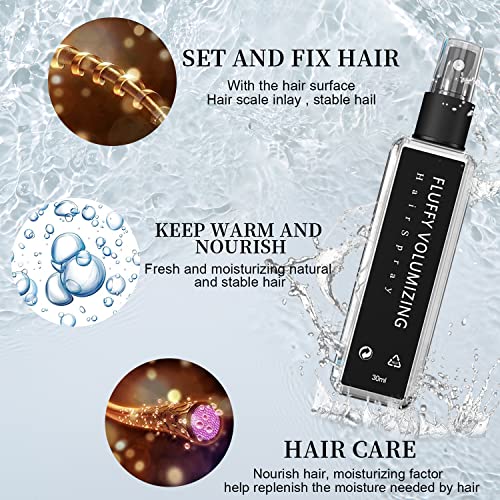 Nourishing Refreshing Hair Spray for Clean Locks - 8 oz Bottle All Hair Types - Image 4