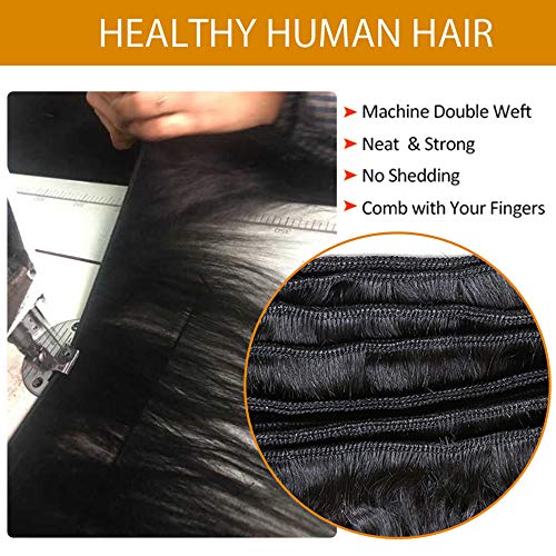 Romance Curl Natural Human Hair Weave 18 Inch Full Volume - Image 7