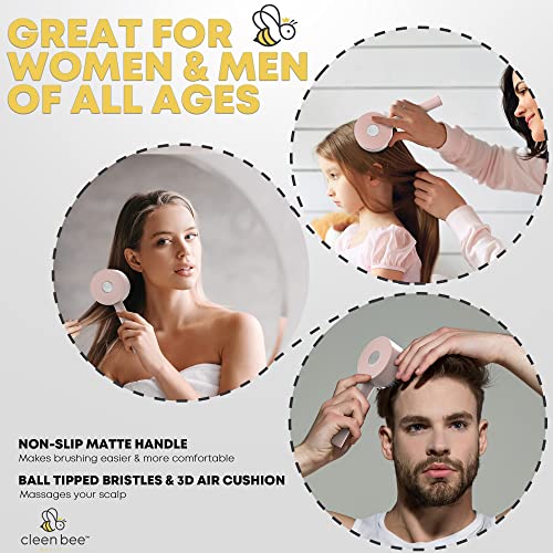ASMR Eating Sounds Relaxation Hair Brush for Stress Relief - Image 6